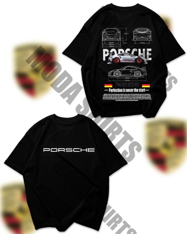 Tshirt car porsche