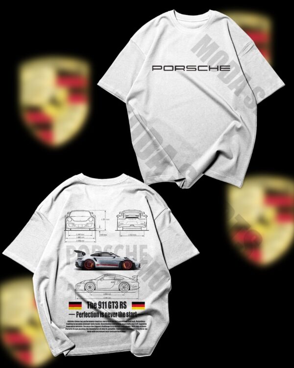 Tshirt car porsche – Image 2