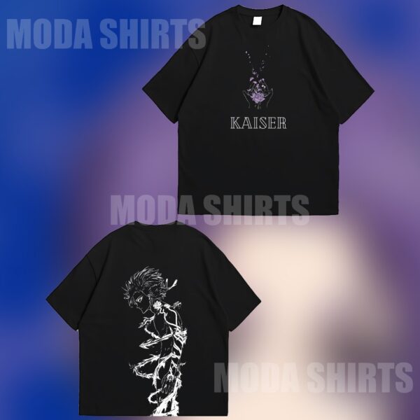 Tshirt Bluelock Kaiser black 2
